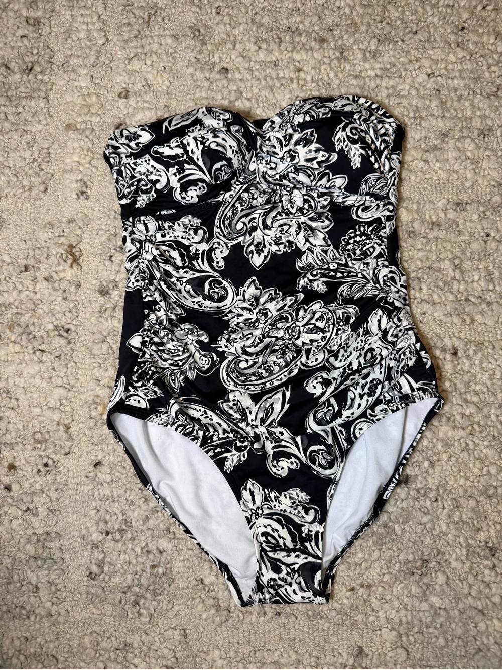 Ralph Lauren Black and White Swimwear